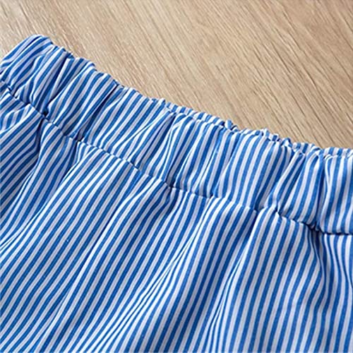 Hipea Toddler Baby Girls Summer Clothes Outfits Ruffle Camisole Spot Dot Tops and Casual Shorts 2-Piece Newborn Girl Clothing Set (Cami, 4-5T) - Image 5