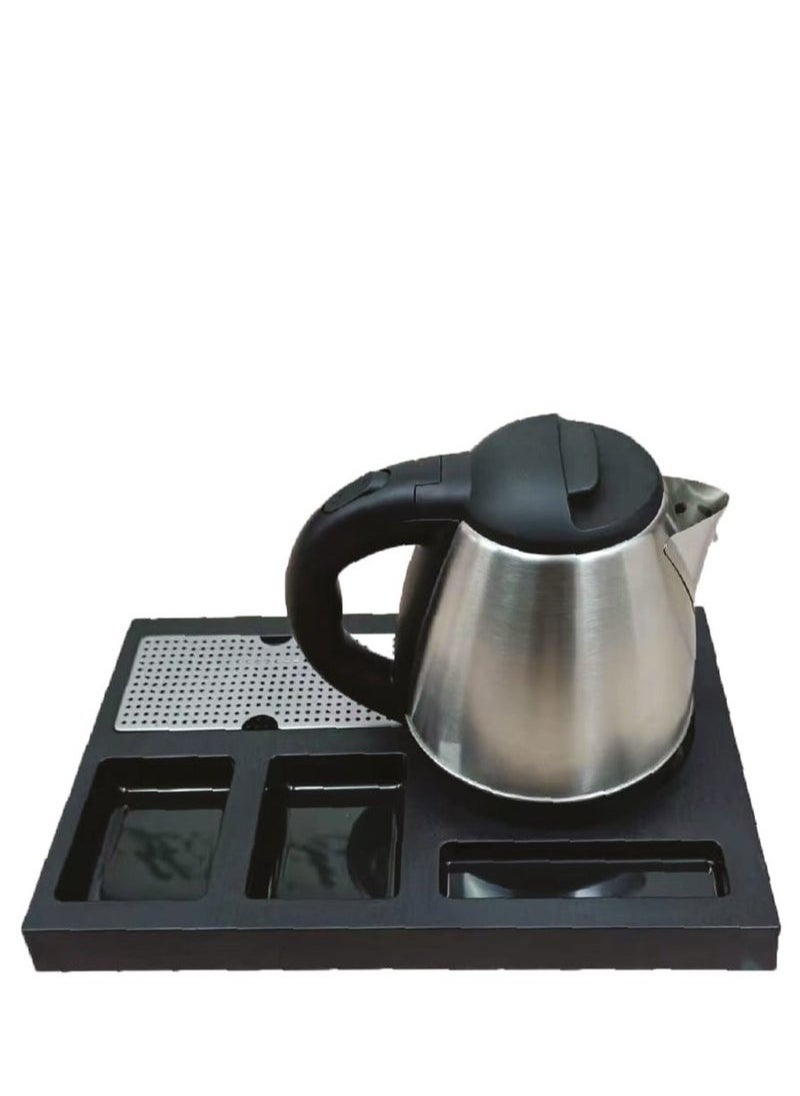 Denx Teapot Set Consisting Of A Kettle, A Base, And Cups - Image 1