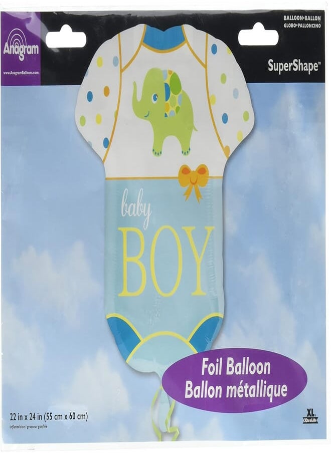 Anagram Anagram International Baby Boy Bodysuit Balloon, 24", Multicolor 