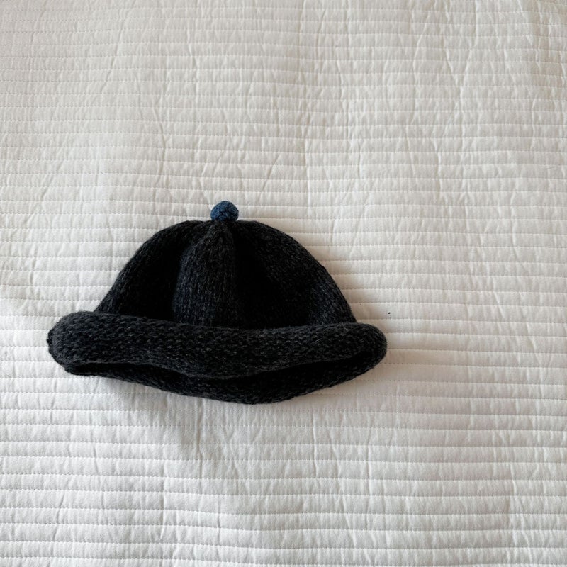 Sugar Cane and Pear Children''s Clothing Baby Hat Autumn and Winter Children''s Woolen Hat for Boys and Girls New Year Infant Small Month Old Winter Warm - Image 1