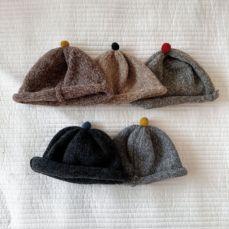 Sugar Cane and Pear Children''s Clothing Baby Hat Autumn and Winter Children''s Woolen Hat for Boys and Girls New Year Infant Small Month Old Winter Warm - Image 4