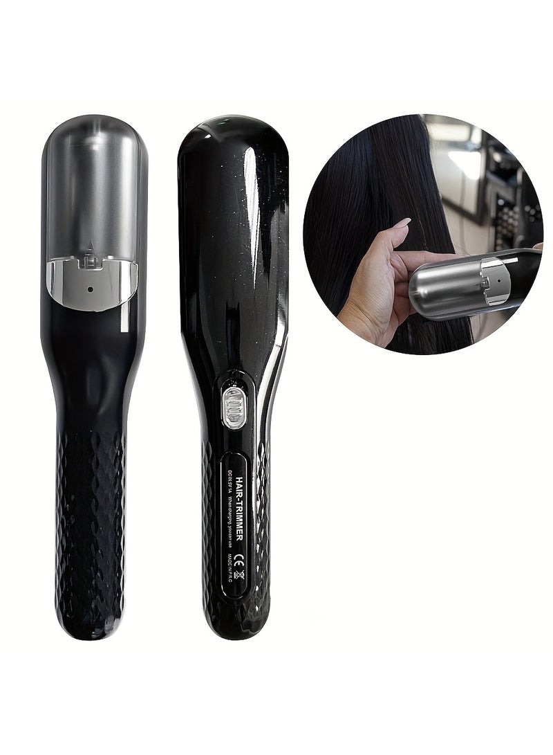 FLYHSO 2 in 1 Hair Straightener Hair Split Ends Trimmer Professional Hair Cutter Smooth End Cutting Clipper Set Bag For Women Ladies - Image 1