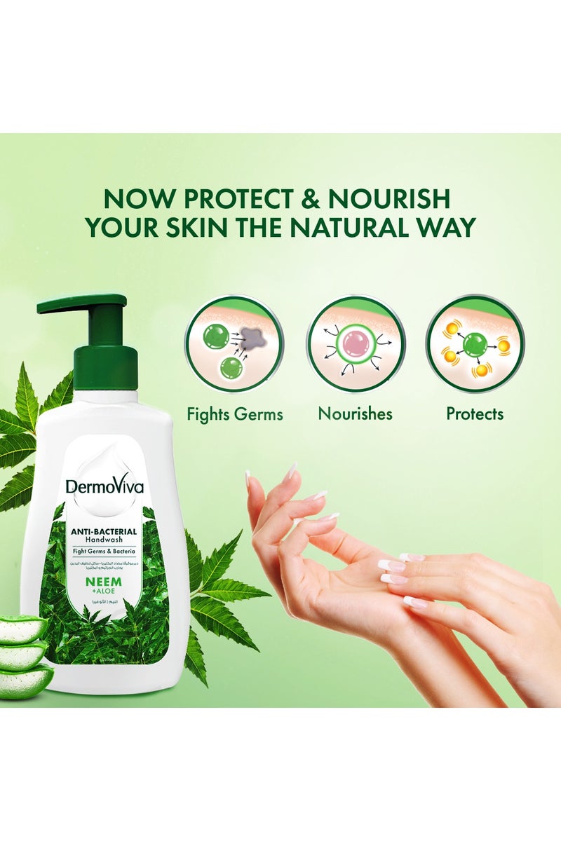 DermoViva غسول يد مضاد للبكتيريا عبوة من 6 - Image 3