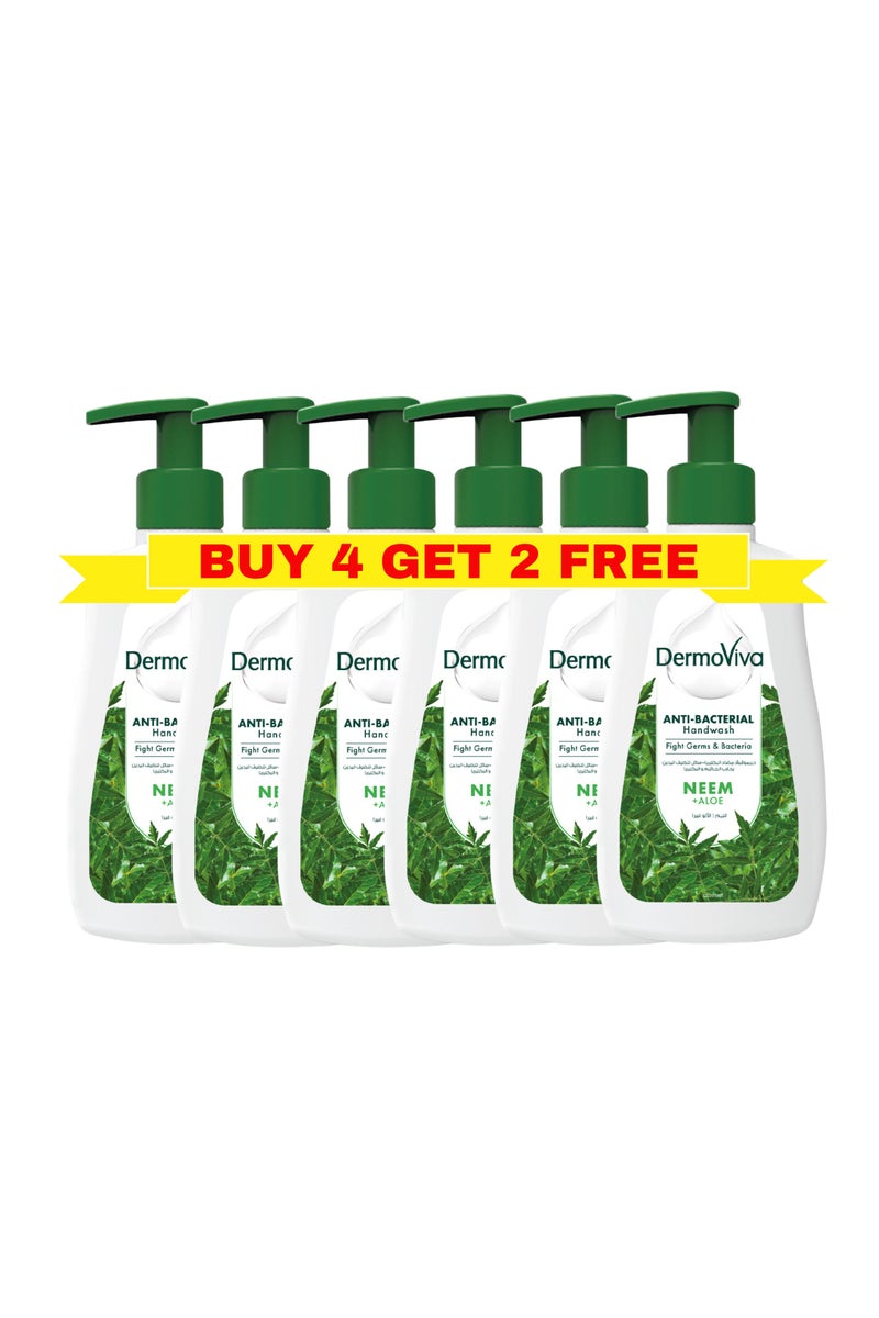 DermoViva غسول يد مضاد للبكتيريا عبوة من 6 - Image 1