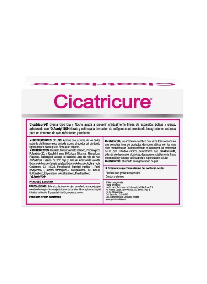 CICATRICURE - Dia/Noche Arrugas Bolsas Day And Night Cream From Eye Wrinkles - Image 1