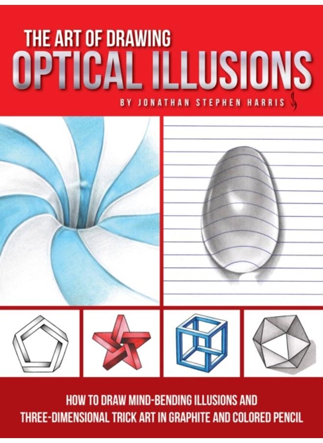 null - The Art of Drawing Optical Illusions : How to draw mind-bending illusions and three-dimensional trick art in graphite and colored pencil - Image 1
