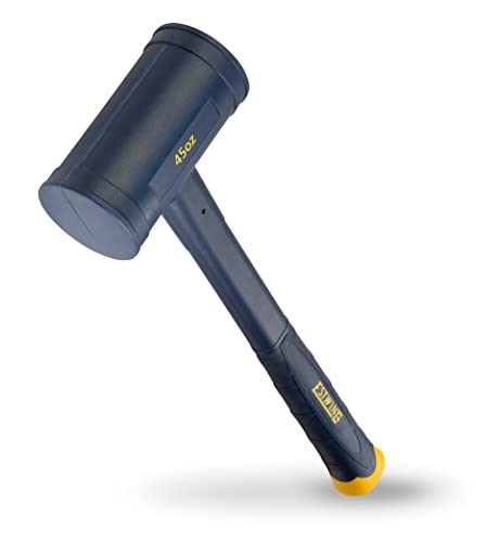 ESTWING Dead Blow Hammer 45 oz Mallet with NoMar Polyurethane Cushion Grip Handle CCD45