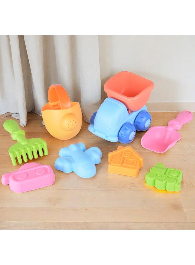 الأزرق جي دبليو <منتج جديد> 14 مجموعة من أدوات اللعب بالرمال للأطفال في أحواض الرمل المنزلية - Image 2