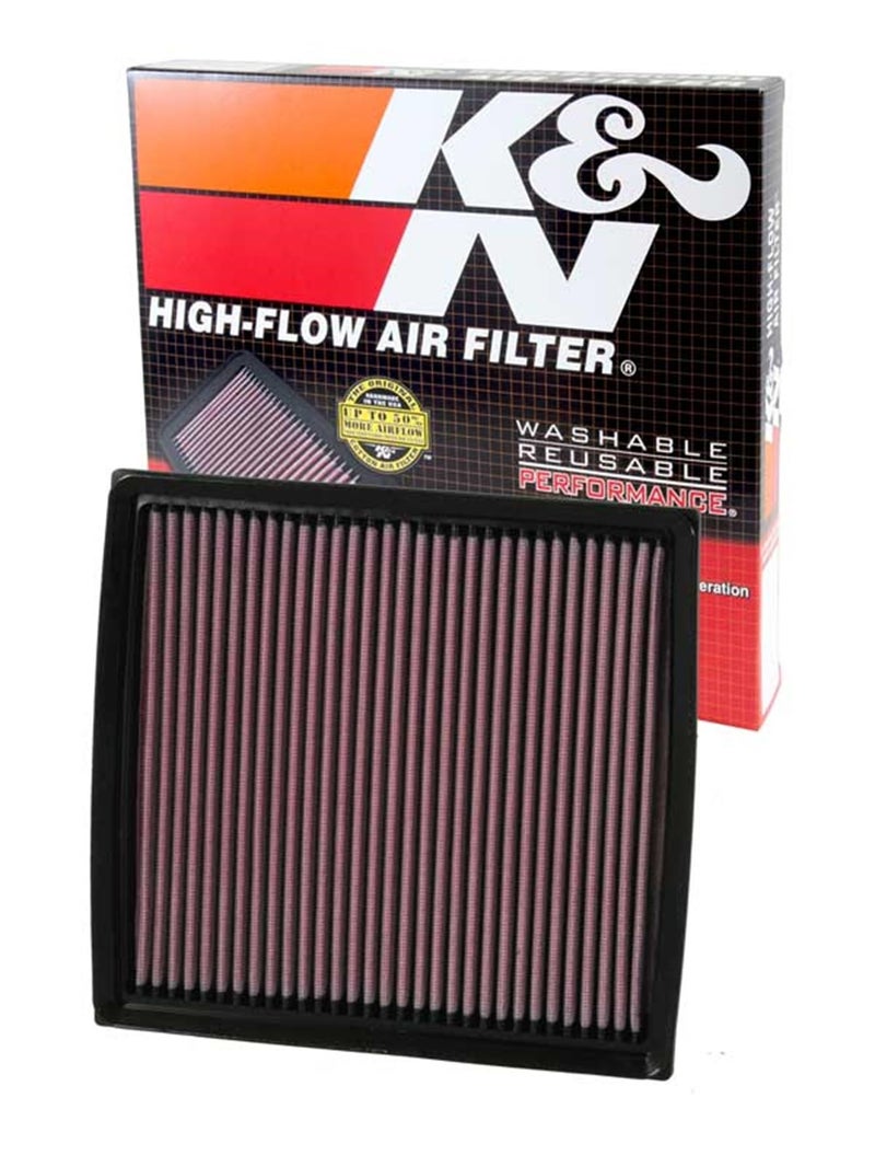 KN Engine Air Filter Reusable Clean Every 75000 Miles Washable Replacement Car Air Filter Compatible 20052011 CHEVROLETBUICKPONTIACImpala Malibu Monte Carlo LaCrosse Grand Prix 332334