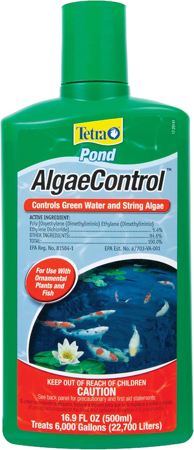 Tetra Pond AlgaeControl 169 Ounces Controls Green Water And String Algae In Ponds 77187 - Image 1