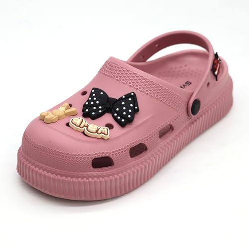SVAAR Fashionable Comfortable Lightweight Platform Heels Clogs for Women's | Cushioned Footwear | Lightweight Slip-ons | Waterproof Sandals for Women - Image 2
