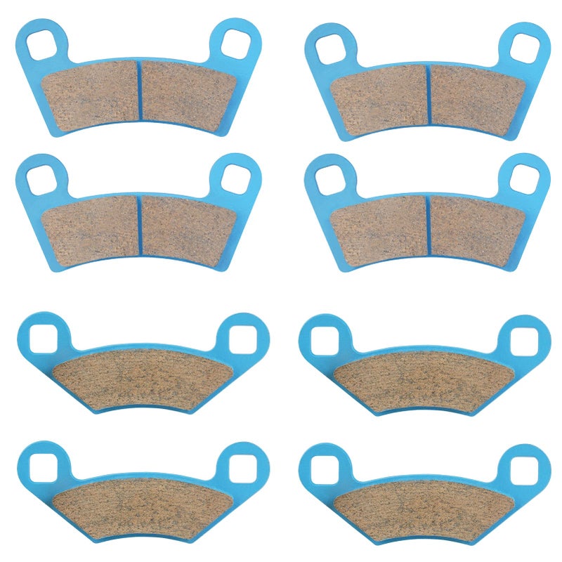 Front Rear Ceramic Brake Pads Set for Polaris RZR 20082014 800 20122019 570 20092014 S 800 4 sets Front and Rear Brake Pads