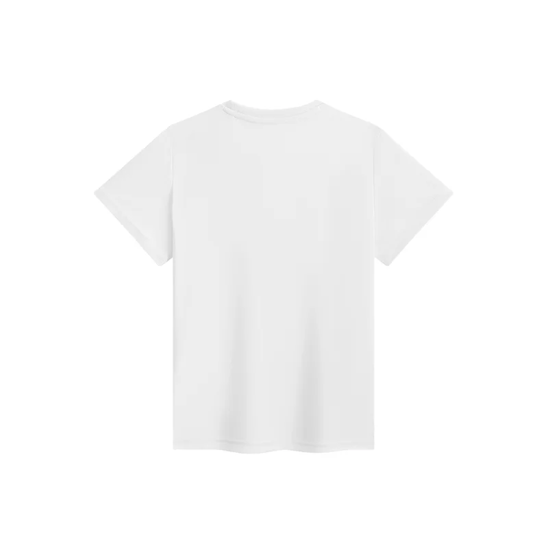 Anta White knitted sport short-sleeved top-Runing Training for Men | Best Price UAE