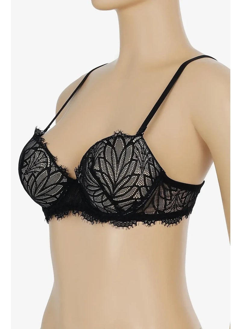 Carina Contrast Lace Wired Bra - Image 2