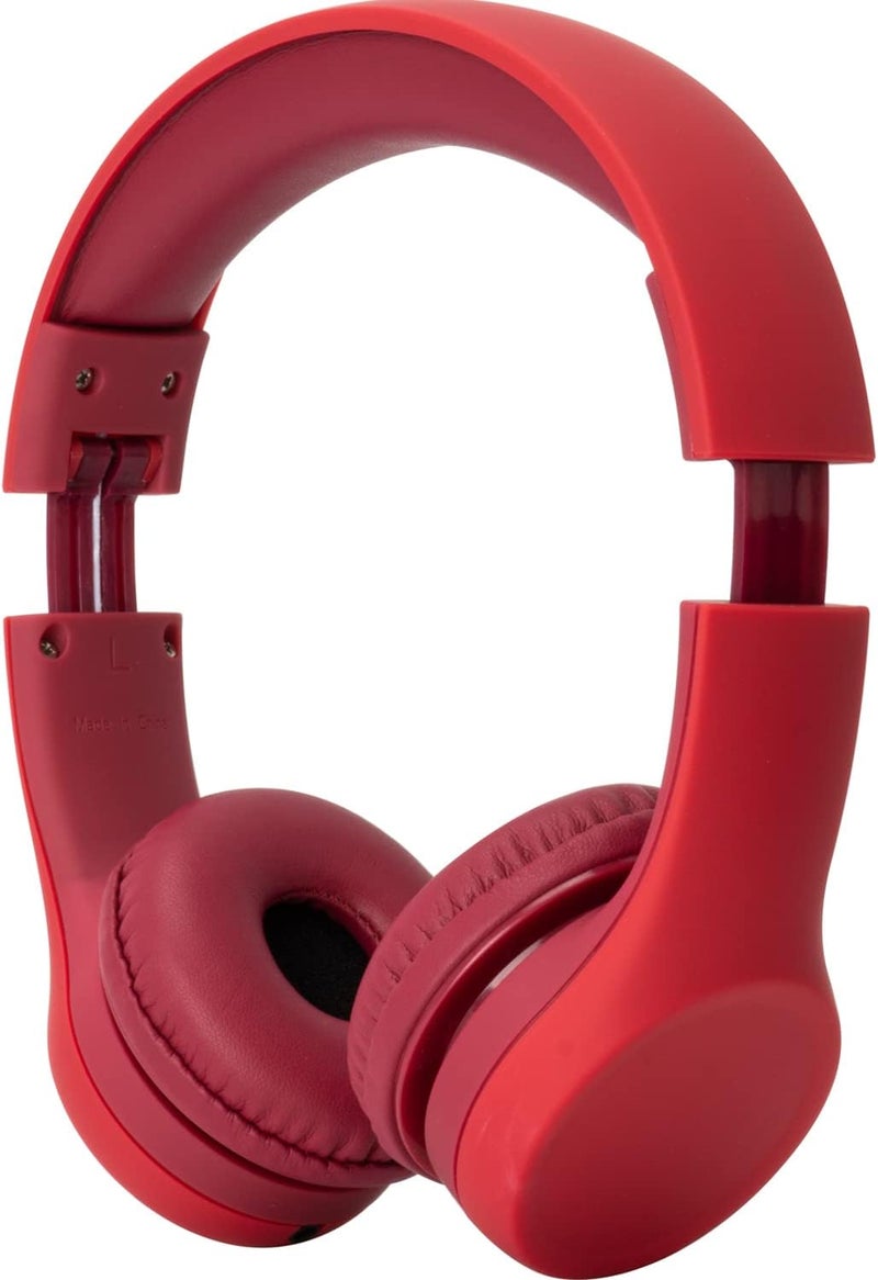 Snug Play+ Kids Headphones with Volume Limiting for Toddlers (Boys/Girls) - Red - Image 2