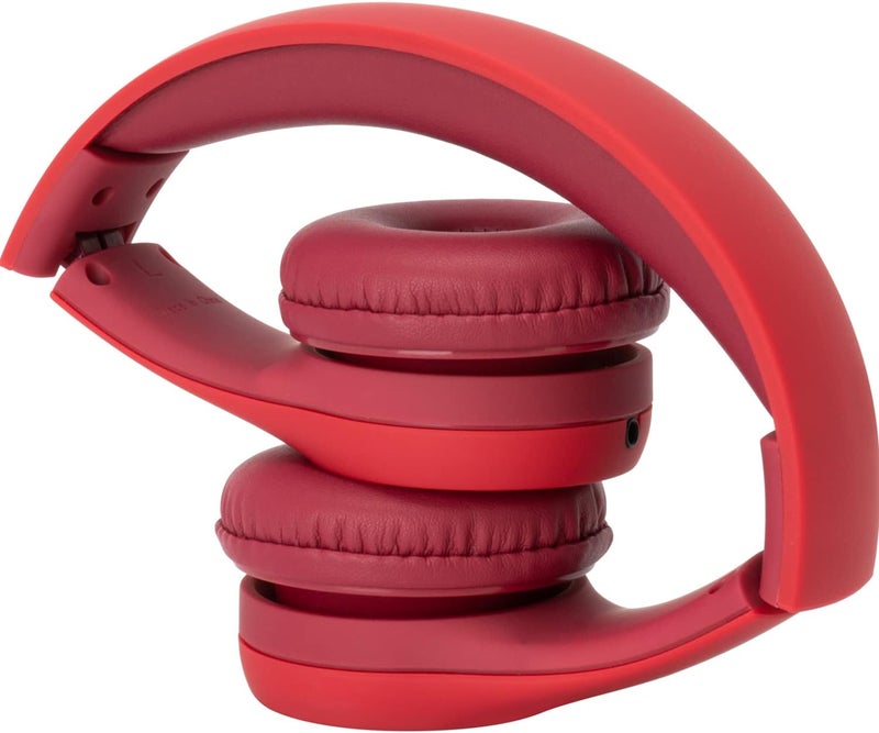 Snug Play+ Kids Headphones with Volume Limiting for Toddlers (Boys/Girls) - Red - Image 3