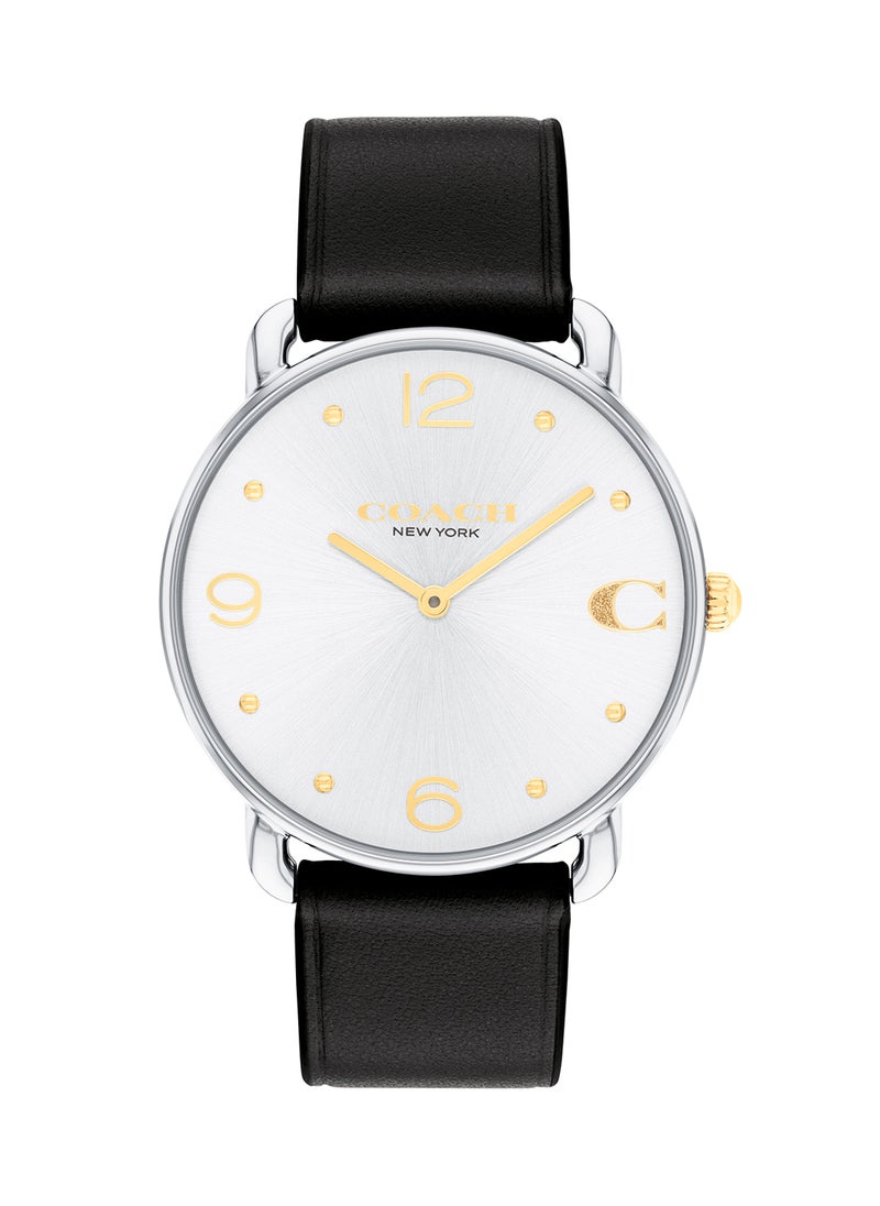 COACH - Women's Analog Round Shape Leather Wrist Watch 14504198 - 36 Mm - Image 1