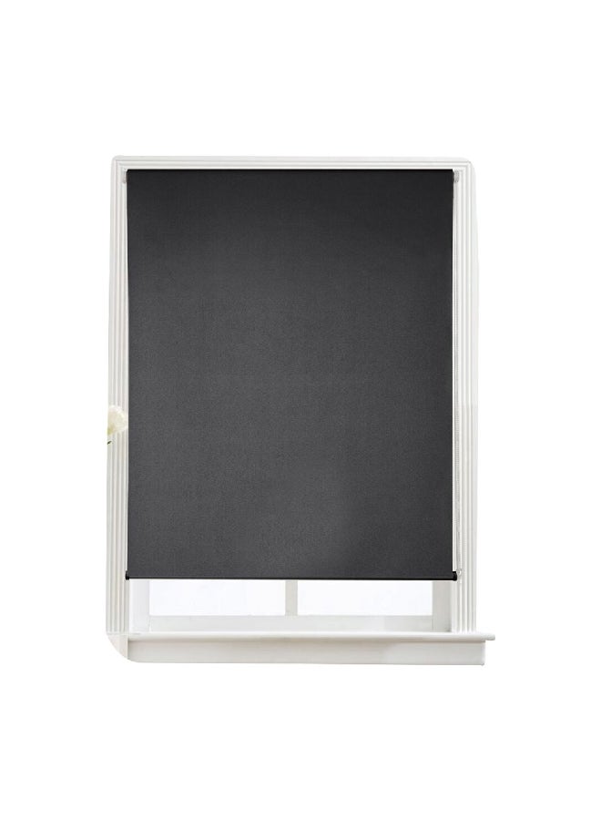 Micasa Modern and Elegant Design Plain Blackout Roller Blinds Black 200 x 240cm HZLX20210045 - Image 1