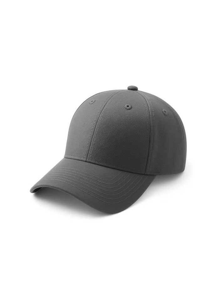 Unisex Casual Sports Cap Gray colour - Image 1