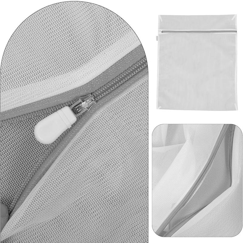 VICASKY 3Pcs Thickened Mesh Laundry Bags Set Small Medium Large For Delicates Protection - Image 3