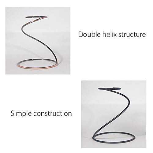 TINTON LIFE Reusable Metal Pour Over Coffee Dripper Stand Circinate Shaped,Bronze - Image 3