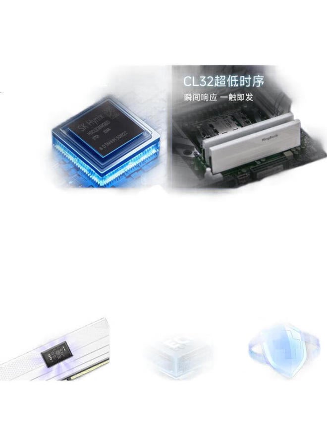 KINGBANK Kingbank 48Gb (24Gbx2) Kit Ddr5 6800 Desktop Memory Module Hynix M-Die Chips Xingrenbai C32 Deepseek Hardware - Image 3