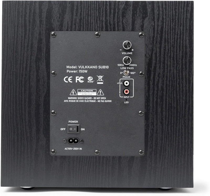 SUB10 Active Subwoofer Black - Image 3