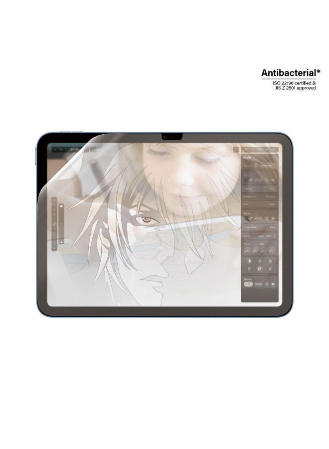 PANZERGLASS iPad 10.9" 10th Gen (2022)  Graphic Paper Screen Protector - Clear - Image 1