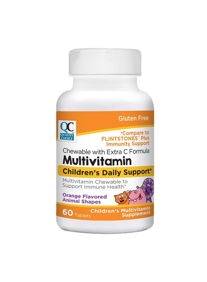 Quality Choice Quality Choice Children's Animal Shaped Multivitamin with Extra Vitamin C Immune Support Chewables - Image 1