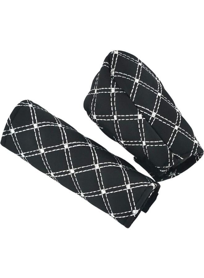 EasyLife Set of Car Handbrake Gear Shift Lever Cover Most Protective Covers Hand Break Protection Accessories Car Interior Decoration - Image 1