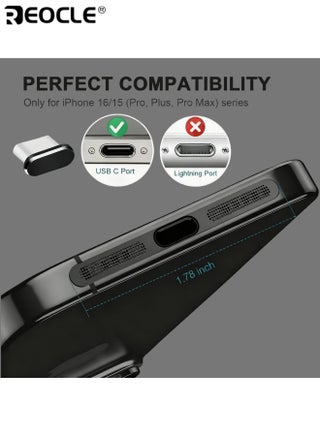 طقم سدادات غبار USB-C ١٤ قطعة مع فرشاة تنظيف لوحة مفاتيح غطاء منفذ الغبار آيفون ١٥ ١٦ نايلون متين منظف فرشاة توافق مثالي للهواتف المحمولة وأجهزة الكمبيوتر - view 3