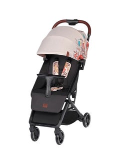 Kinderkraft Nubi Pushchair Bird Stroller, Lightweight, Compact, One - Click Fold, With Cup Holder And Five - Point Safety Harness