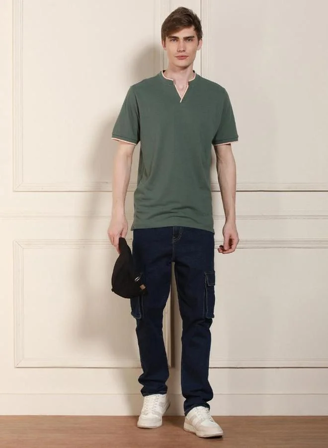 Dennis Lingo Dennis Lingo Solid Short Sleeve T-Shirt