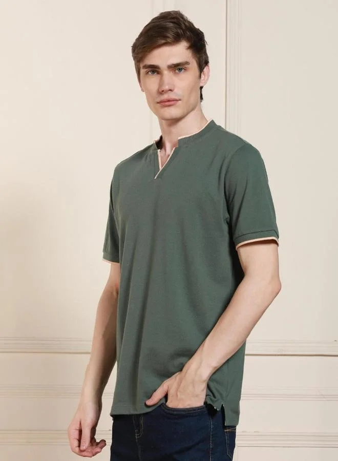 Dennis Lingo Dennis Lingo Solid Short Sleeve T-Shirt