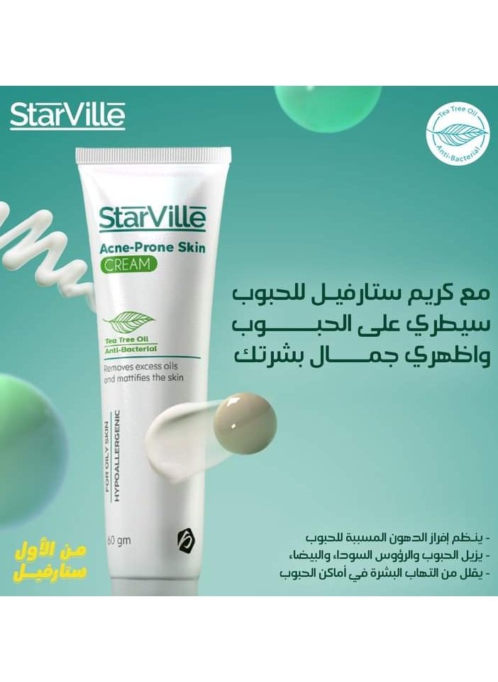 starville Starville Acne-Prone Skin Cream 60 GM  - Image 3