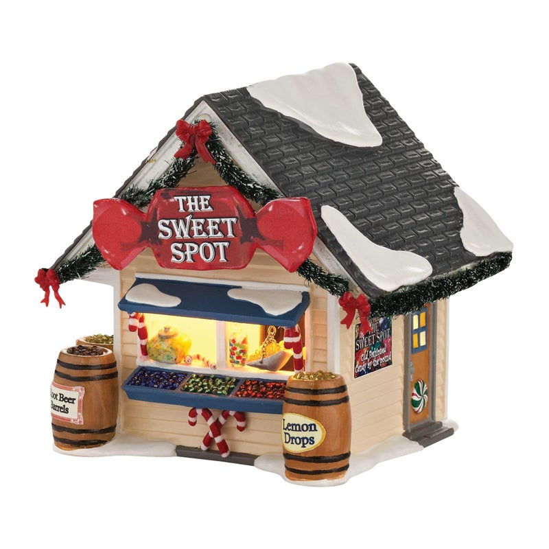Department 56 Department 56 Ceramic Snow Village The Sweet Spot Lit House 543 inch 