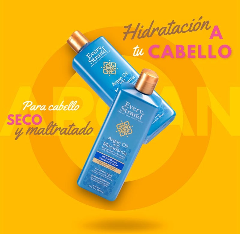 Every Strand Argan Oil With Macadamia Hydrating Shampoo 13.5 Ounce - Image 1