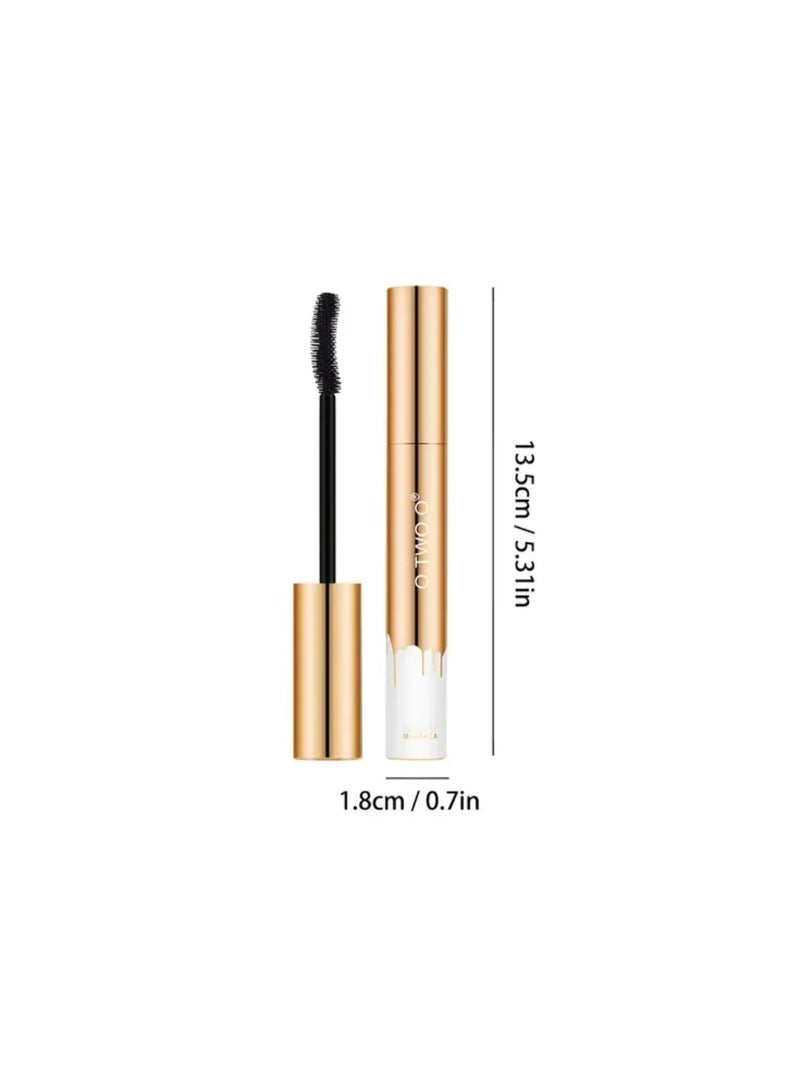 O.TWO.O Waterproof Mascara for Long-Lasting Curled Lashes, Black Beauty Makeup Product - Image 4