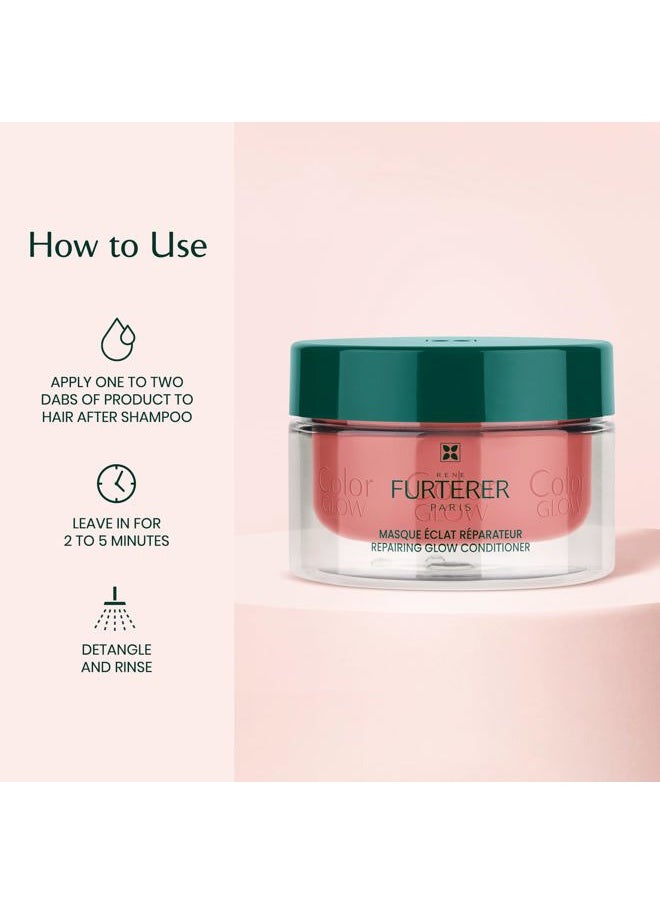 Rene Furterer Color Glow Repairing Glow Conditioner- Amino Acids & Lemon Essential Oil 6.7 fl oz.  - Image 4