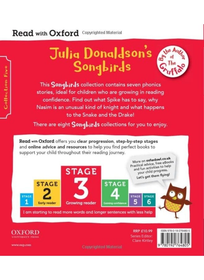 Read with Oxford: Stage 3: Julia Donaldson's Songbirds: Spike Says and Other Stories  - Image 2