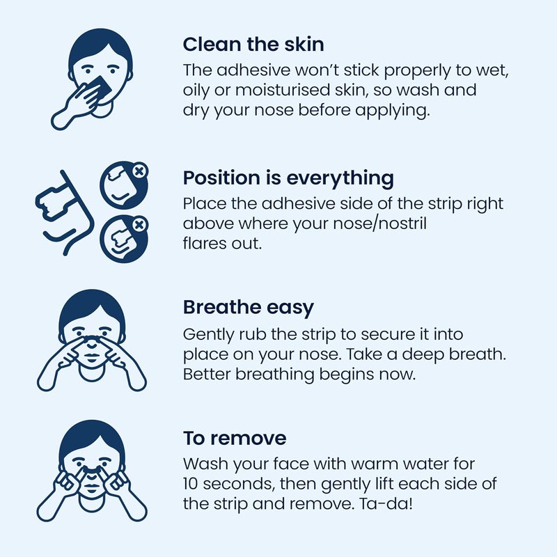 Breathe Right شرائط الأنف الأصلية تان بيج كبيرة 10 قطع لتخفيف الشخير واحتقان الأنف بدون أدوية - Image 5