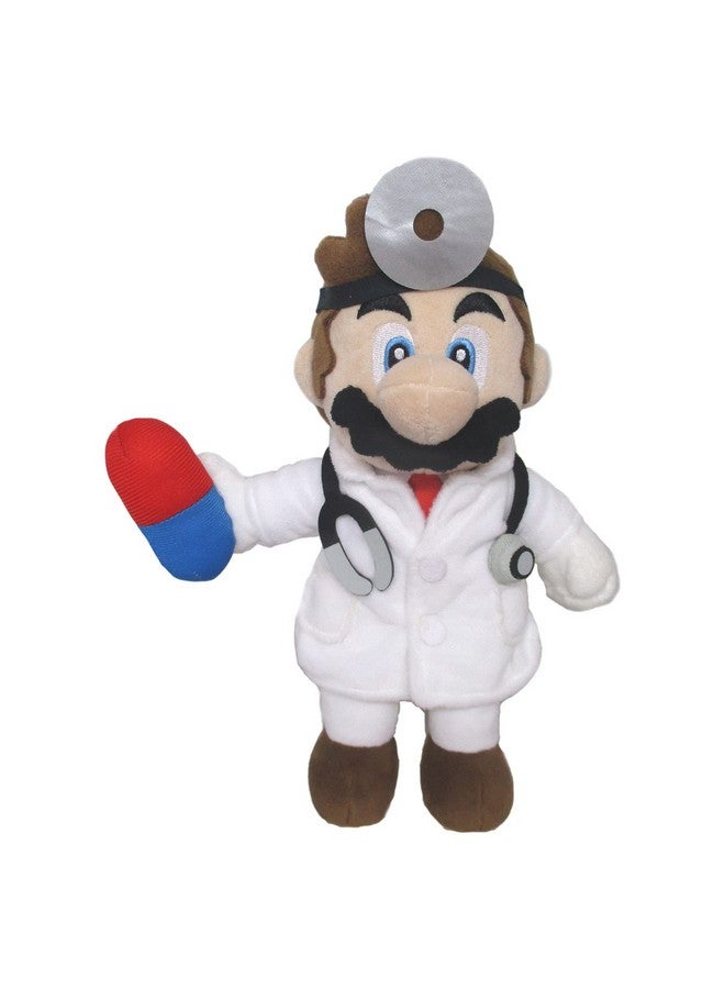 Little Buddy 1824 Dr. Mario World - Doctor Mario Plush, 9",Multicolor
