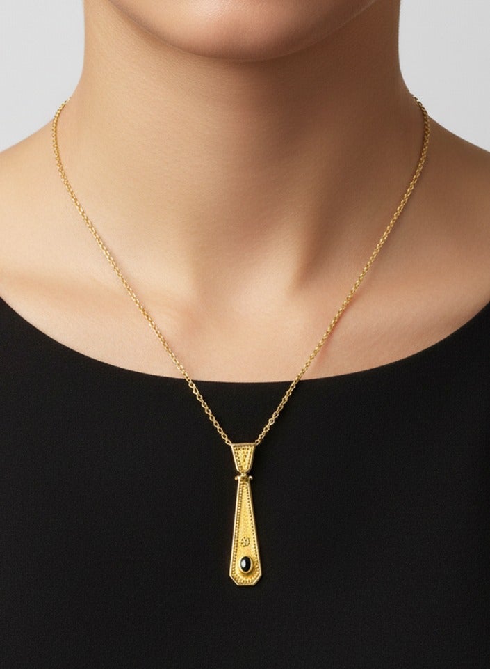 بي تي سي إيلا - سلسله فضة مطليه بالذهب (SIL0475) - Image 1