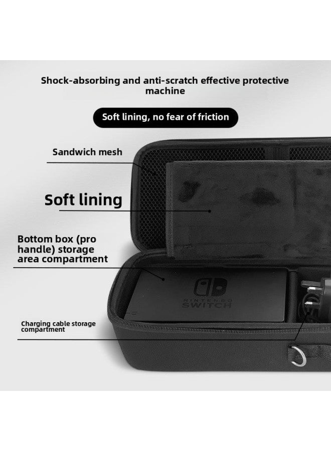 Loquat Nintendo Switch Storage Bag Portable Game Machine Protective Cover Protection Accessories Storage Bag-Model:White Zelda Kingdom Tears Base Medium Bag - Image 5