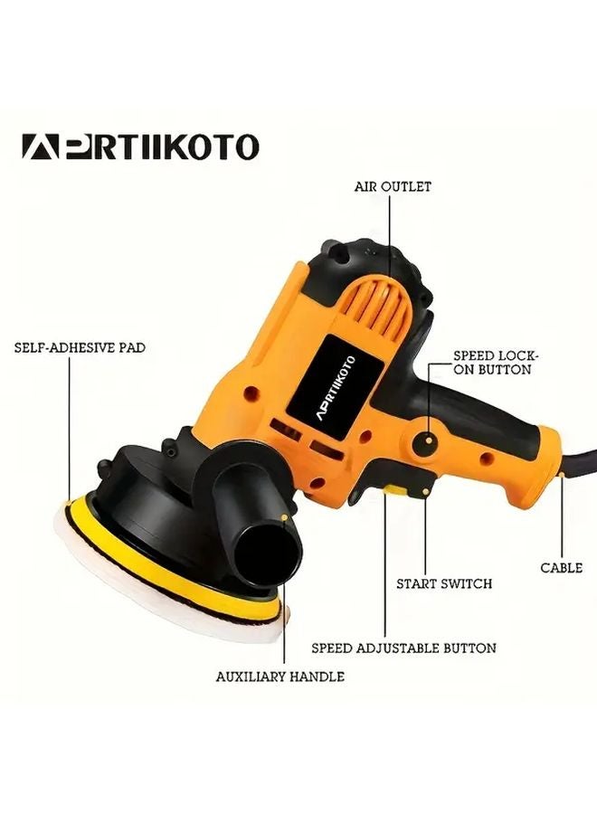 Electric Floor Waxing Polishing Machine 3 Speed 110V Car Marble Tile - Image 5