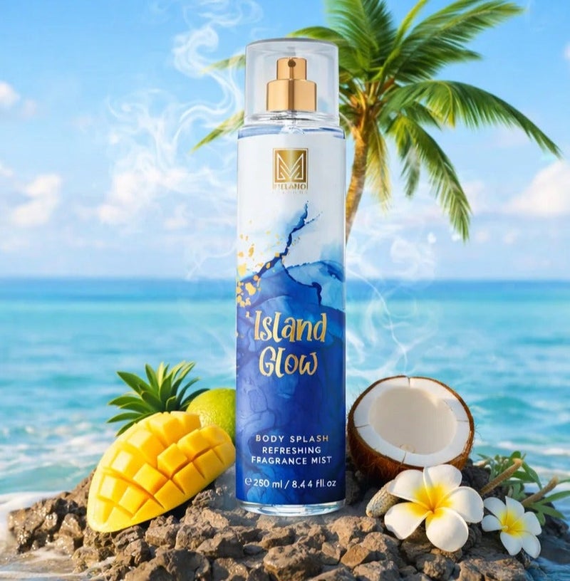 MELANO Body Splash Island Glow 250 ml - Image 2
