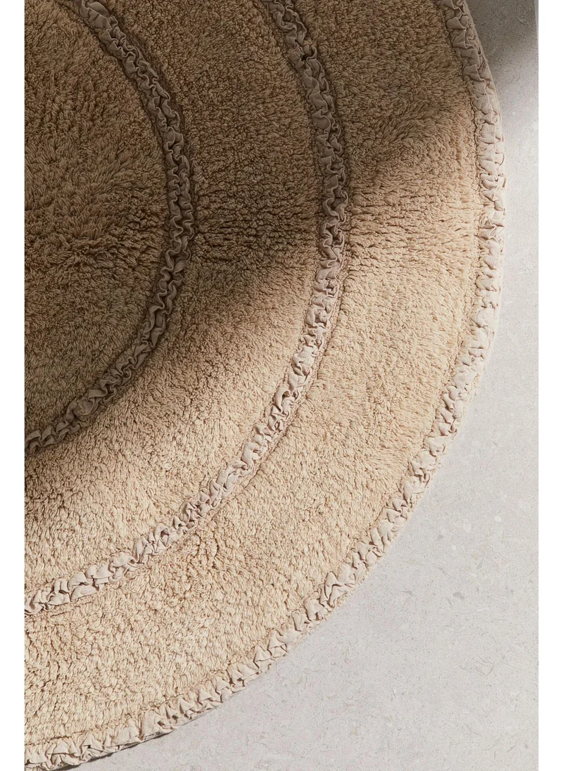 H&M Round cotton bath mat