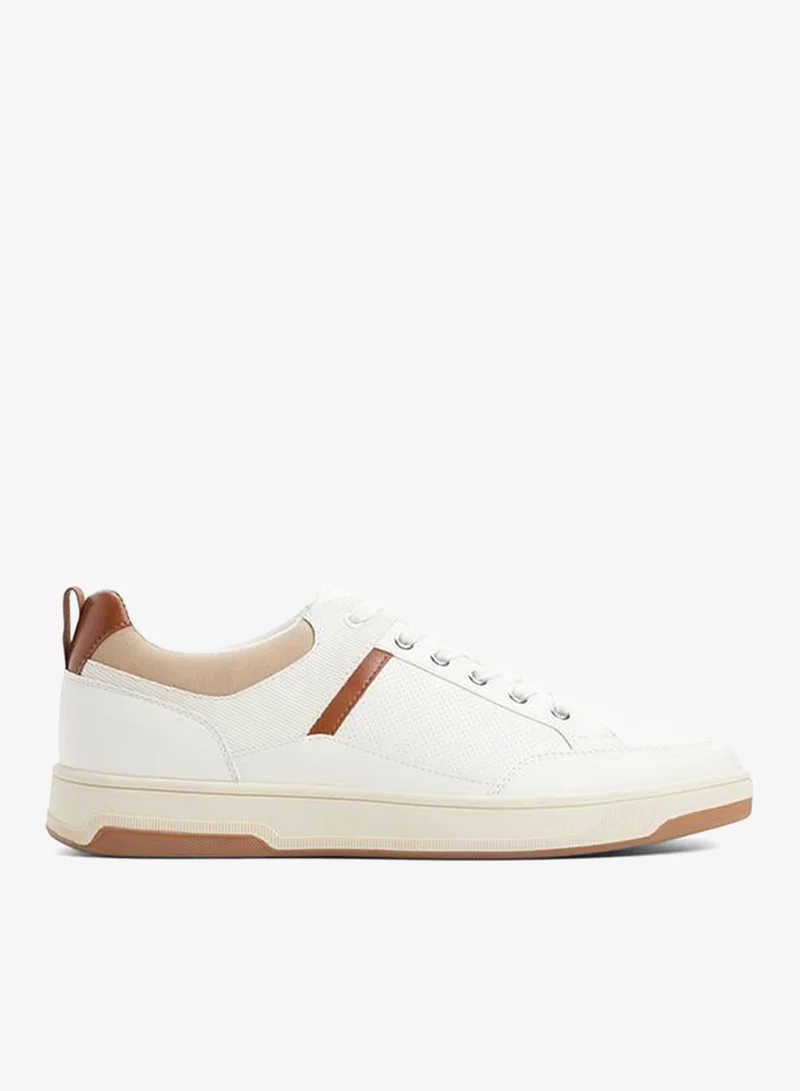 Booster Men's White Low Top Sneaker
