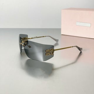 Retro Frameless Sunglasses Unisex Miu54Y Transparent Gray - pzsku/ZB3BAEE73DFFF062DDD80Z/45/1746201774/1d0a0e0b-220b-4ff3-9a17-89ecdff50812