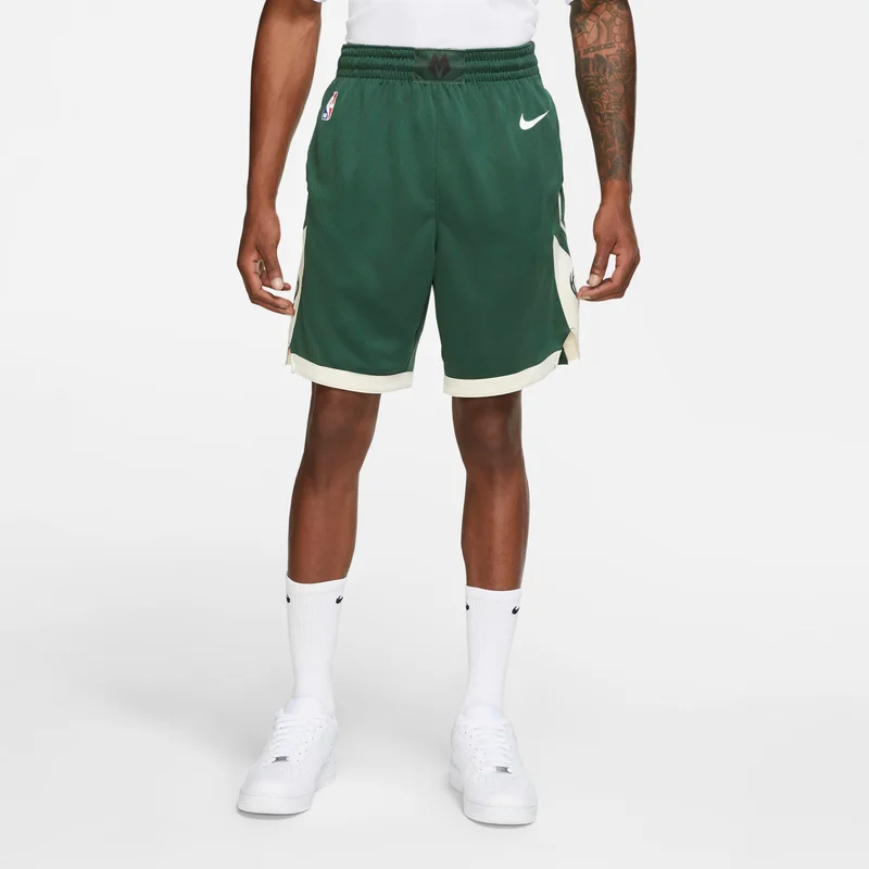 NBA Milwaukee Bucks Road Swingman Shorts